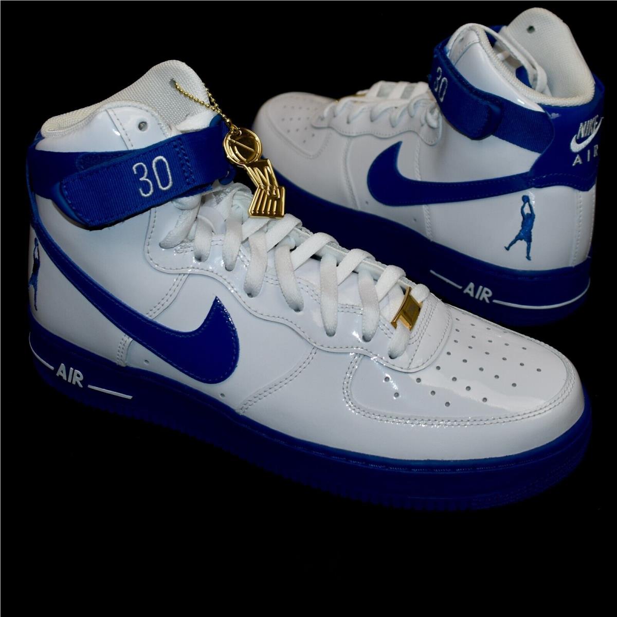 Nike Air Force 1 High Retro CT16 QS Sheed White Patent Leather Men 10.5 SporTipTop