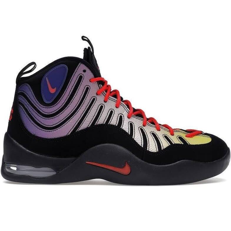 Size 10 - Nike Air Bakin x Supreme High Black Gradient