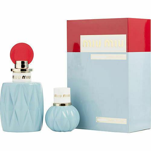 Miu Miu Eau de Parfum Spray 3.4 oz Eau de Parfum Spray .67 oz Travel Edition