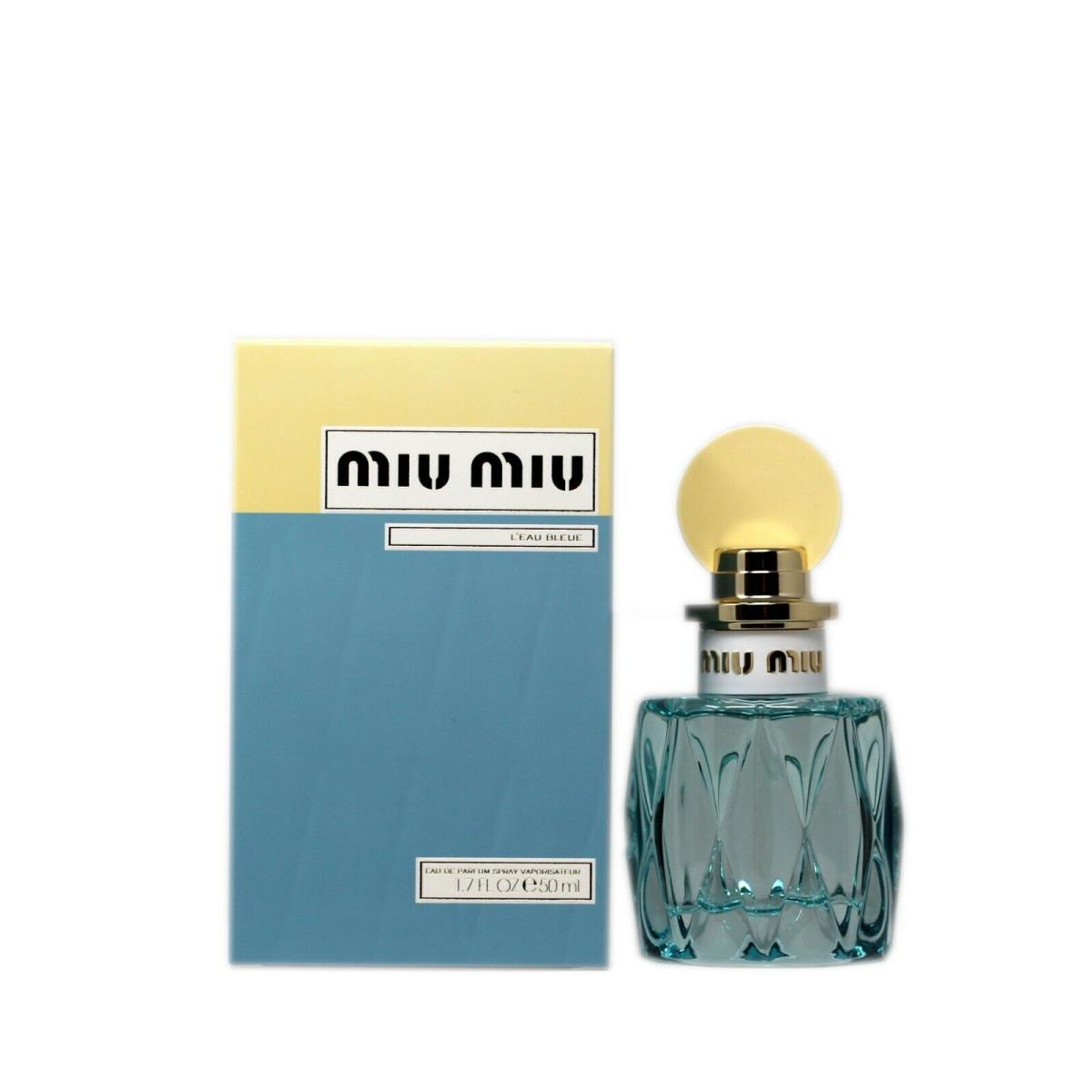 Miu Miu L`eau Bleue Eau DE Parfum Spray 50 ML/1.7 Fl.oz