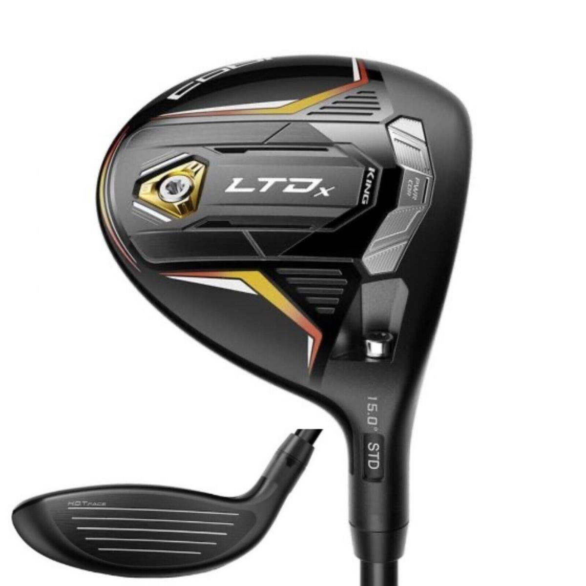 Cobra Golf Ltdx Fwy 3 Fairway Wood Hzrdus Smoke Green 6.0 S Left Hand COB4