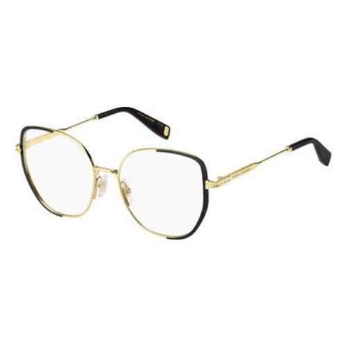 Marc Jacobs MJ 1103 Gold Black Rhl Eyeglasses