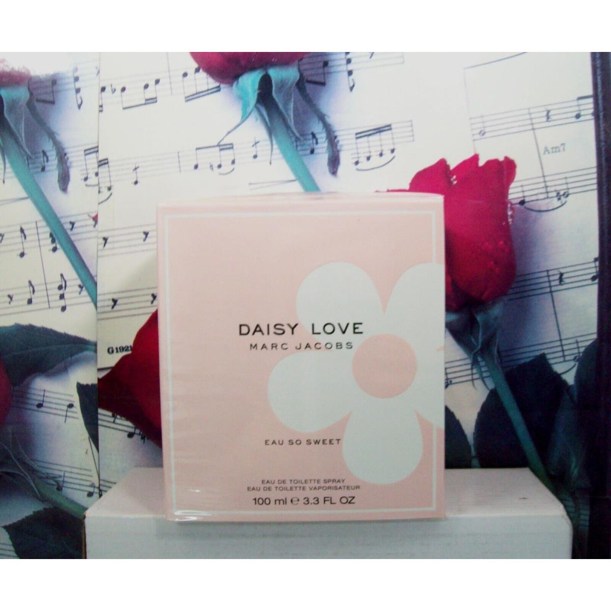 Daisy Love Eau So Sweet By Marc Jacobs 3.3 Oz. Edt Spray. Sealed