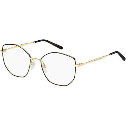 Marc Jacobs Marc 741 Gold Black Rhl Eyeglasses
