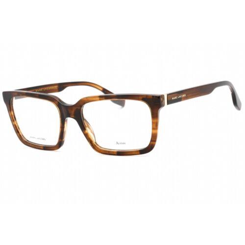 Marc Jacobs Men`s Eyeglasses Horn Brown Plastic Full Rim Frame Marc 643 0GMV 00