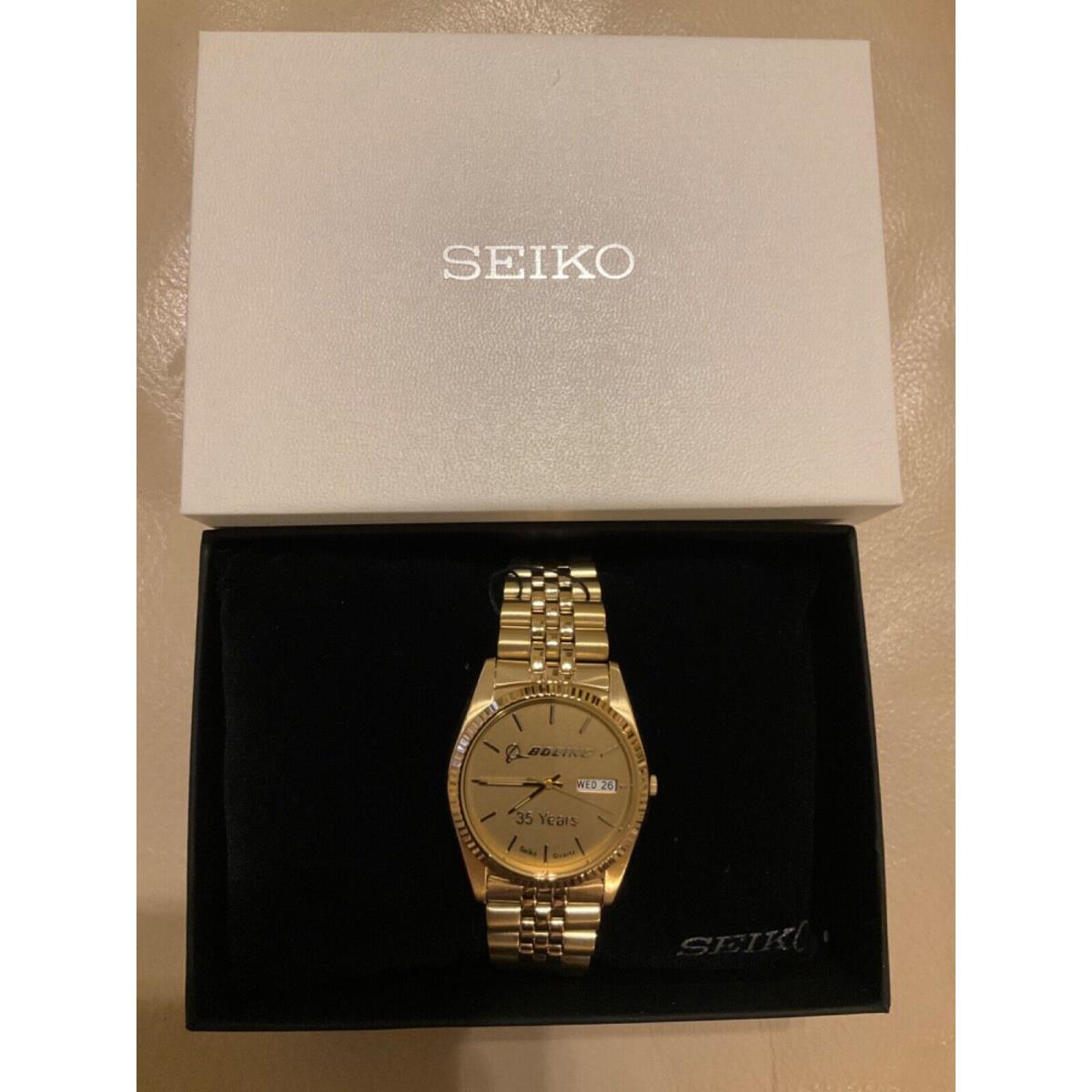 Seiko Boeing Service Award 35th Service Anniversary