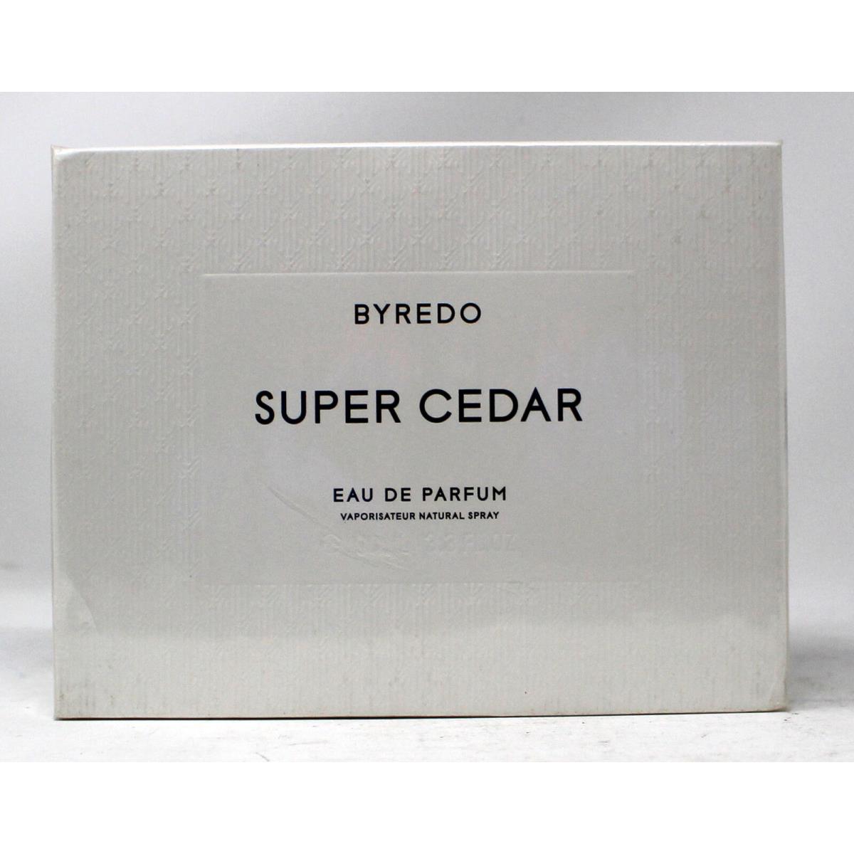 Byredo Super Cedar Eau De Parfum Spray 3.3 Ounce