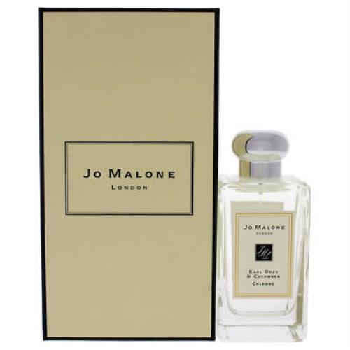 Earl Grey Cucumber by Jo Malone For Women - 3.4 oz Cologne Spray