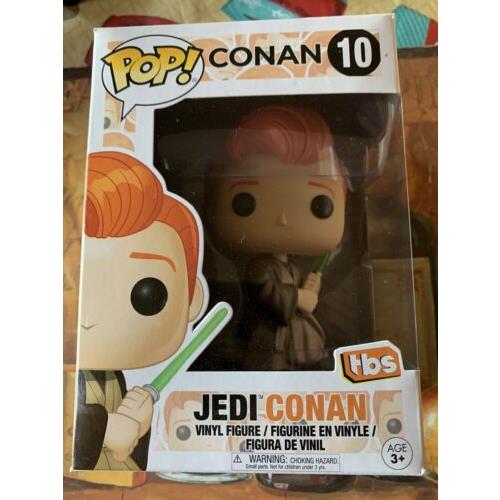 Funko Pop 10 Jedi Conan Star Wars Tbs Pop Protector