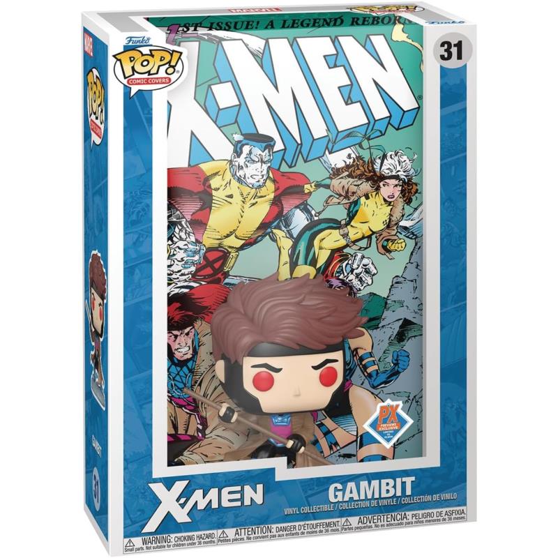 Funko Pop Comic Cover: Marvel X-men 1 Gambit PX Vinyl Figure Toy Gift