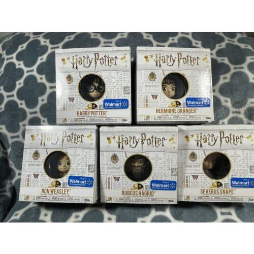 Funko Harry Potter Five Star Walmart - Harry Ron Hermione Hagrid Snape