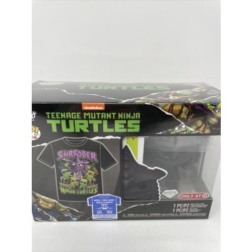 Funk Pop and Tee Tmnt Shredder Diamond Target Exclusive Xxl 2XL