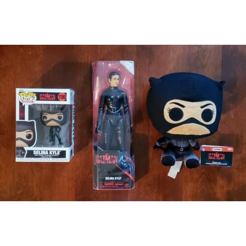 Selina Kyle - Cat Woman IN The Batman 1-POP 1190 1-PLUSH and 12 Action Figure