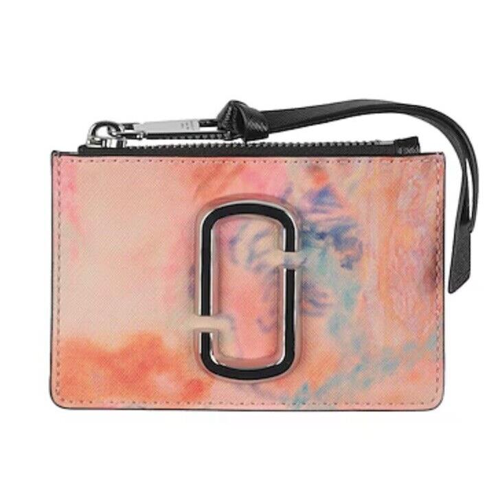 Marc Jacobs Women`s Snapshot Tie Dye Wallet - Pink Multi