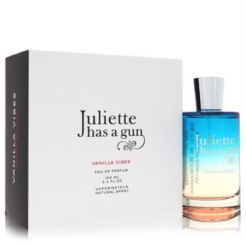 Vanilla Vibes by Juliette Has A Gun Eau De Parfum Spray 3.3 oz For Women