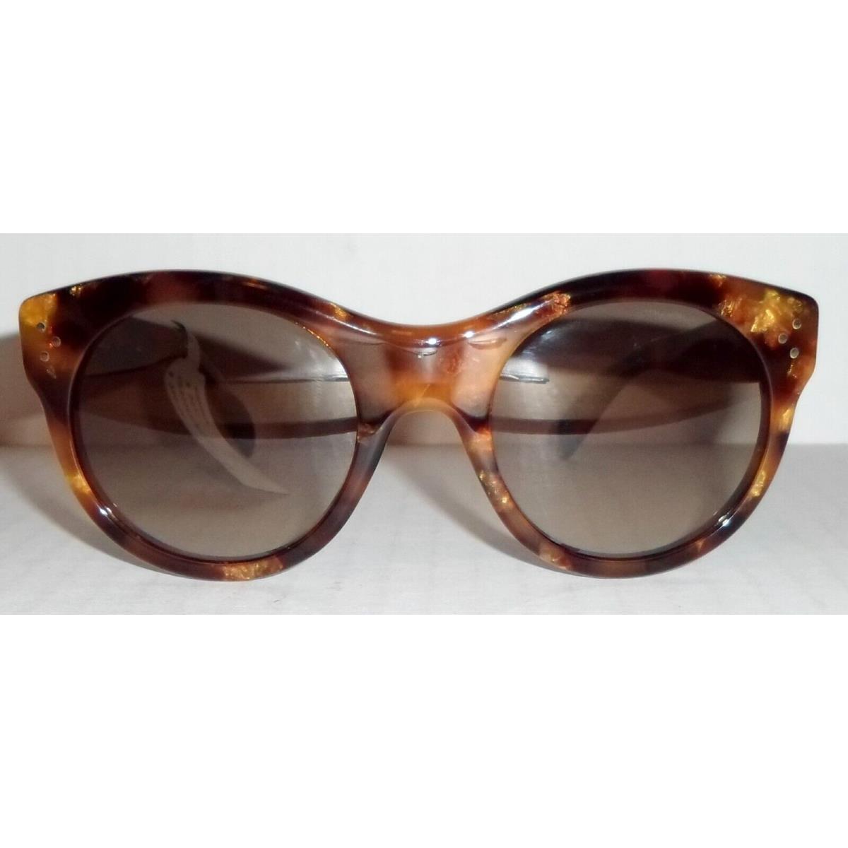 Celine Paris Tortoise Brown Smoky Gradient Sunglasses Italy