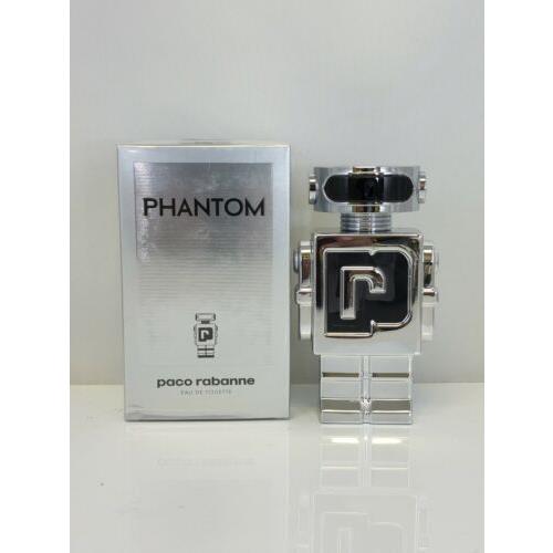 Phantom By Paco Rabanne 100ml 3.4.oz Eau De Toilette Spray For Men