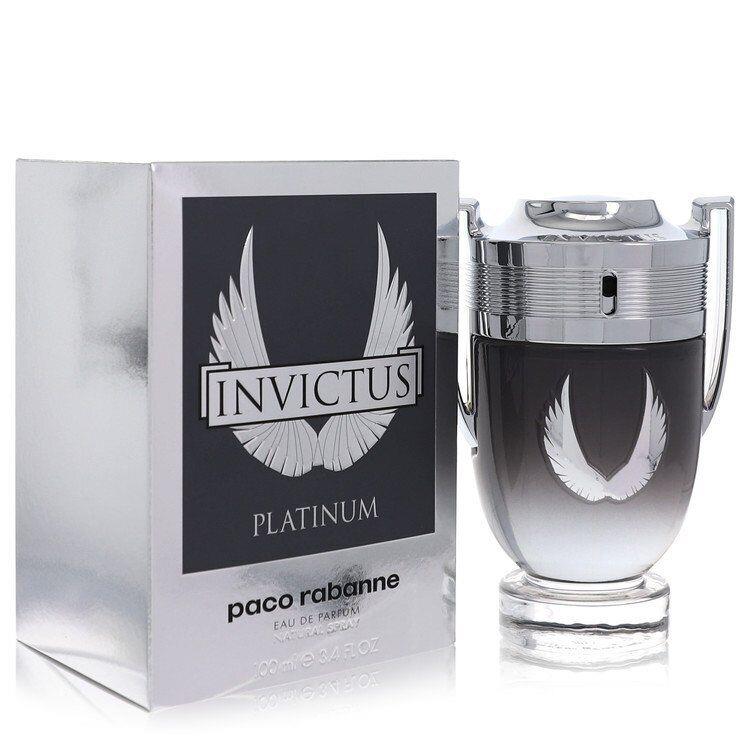 Invictus Platinum By Paco Rabanne Eau De Parfum Spray 3.4oz/100ml For Men
