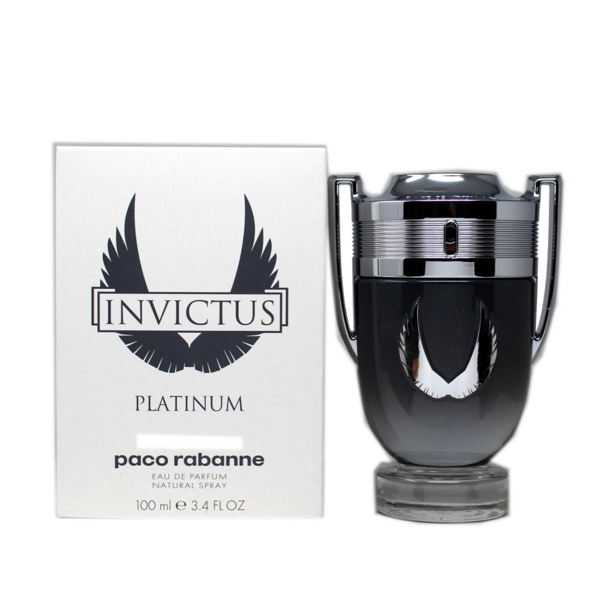 Paco Rabanne Invictus Platinum Eau DE Parfum Spray 100 ML/3.4 Fl.oz. T