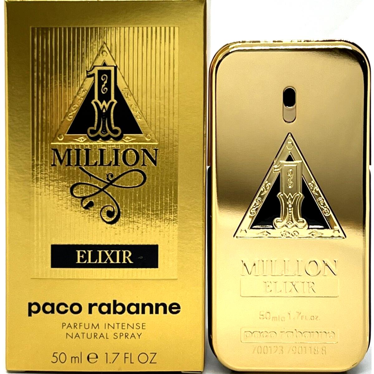 Paco Rabanne 1 Million Elixir Parfum Intense Spray 1.7 Oz / 50 ml