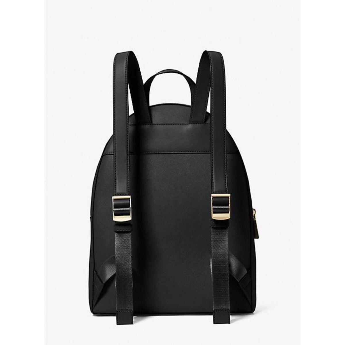 Michael Kors Sally Med Saffiano Leather 2-In-1 Backpack Black