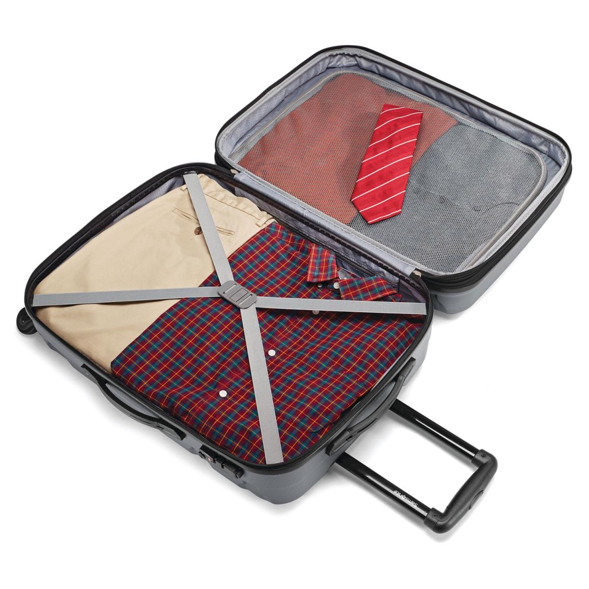 Samsonite Omni Hardside Spinner Suitcase Luggage Charcoal - 20 / 24 / 28