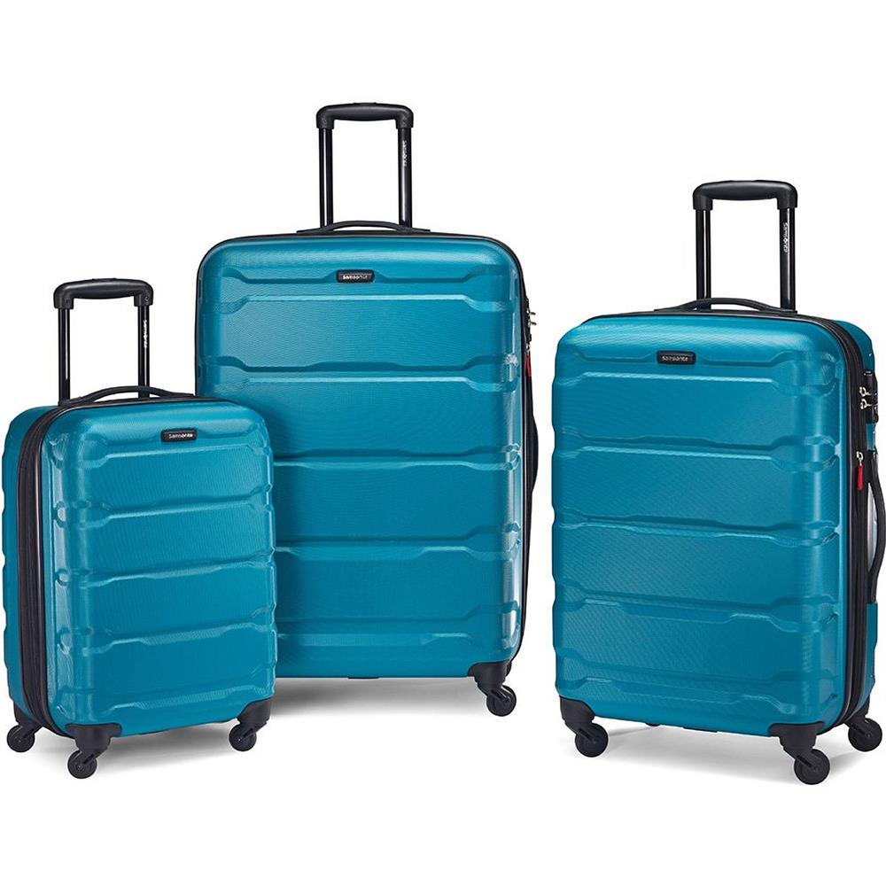 Samsonite Omni Hardside Spinner Suitcase Luggage Caribbean Blue - 20 /24 /28 3-Piece Set (68311-2479)