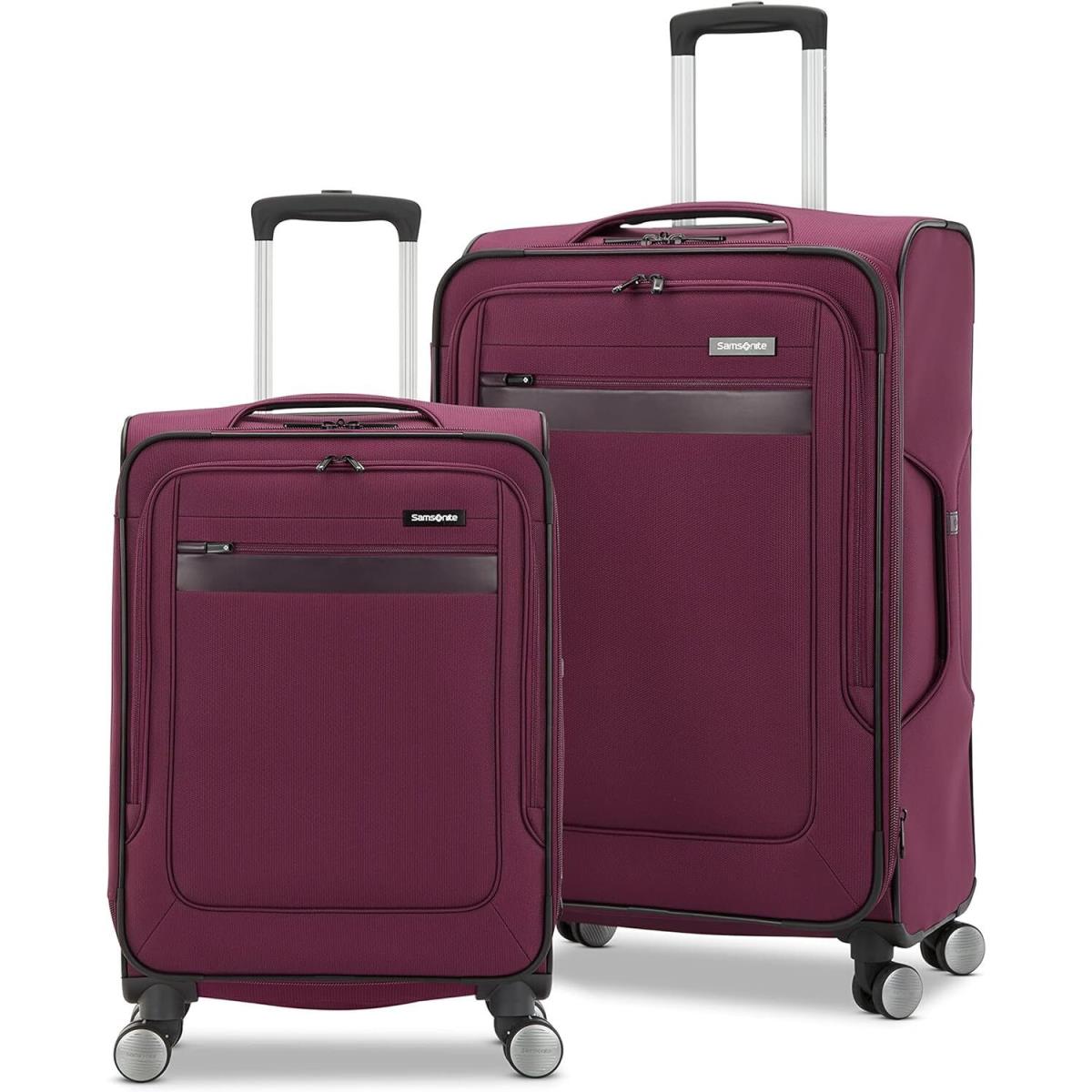Samsonite Ascella 3.0 Softside Expandable Luggage with Spinners 2PC Set