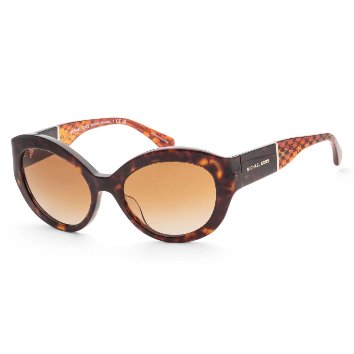 Michael Kors Women`s 54mm Dark Tortoise Sunglasses MK2204U-300613-54