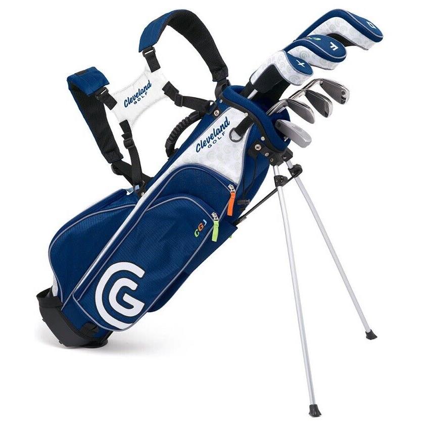 Cleveland Golf- Cgj Junior 8 Piece Set with Bag Large Ages 10-12 54 -63