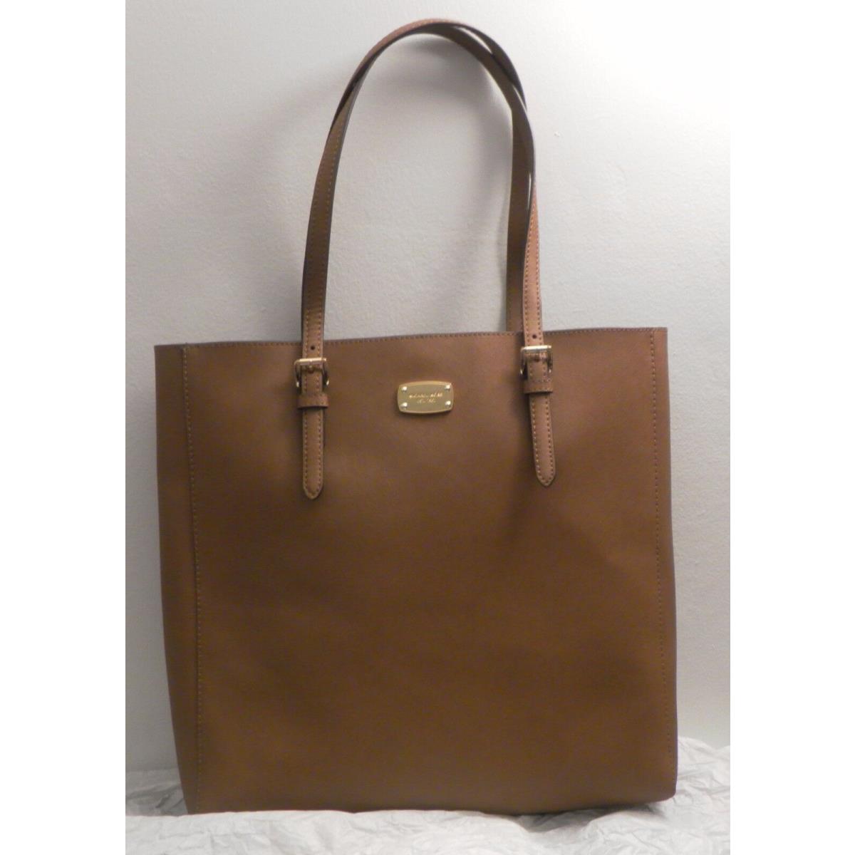 Michael Kors Jet Set Travel NS Safiano Leather Tote Handbag Purse Luggage