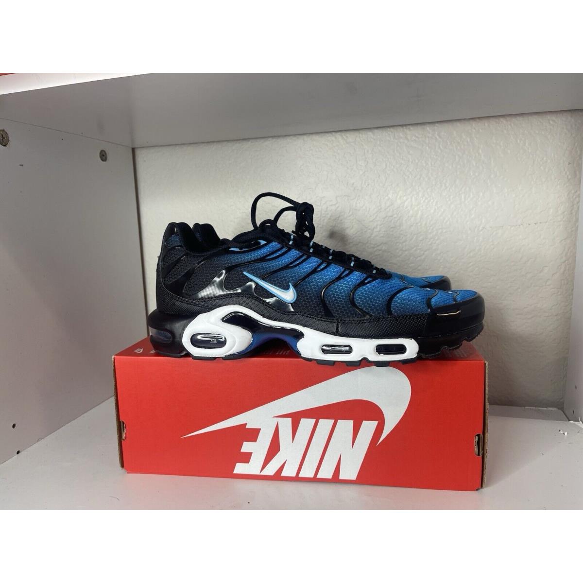 Size 11 - Nike Air Max Plus Men`s `aquarius Blue` Shoes Sseakers DM0032-402 - Blue