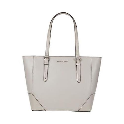 Michael Kors Women`s Aria Top Zip Pebbled Leather Shoulder Tote Bag