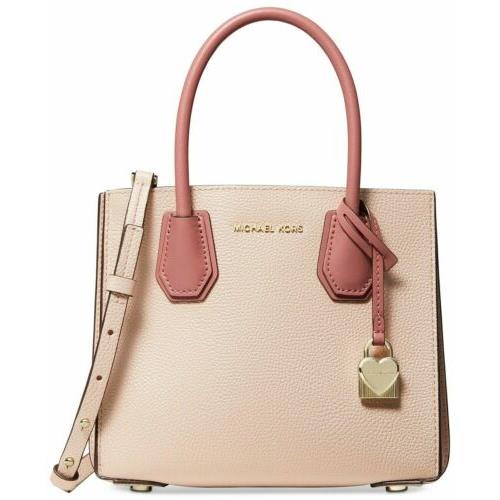 Kors Mercer Pebble Leather Crossbody with Heart