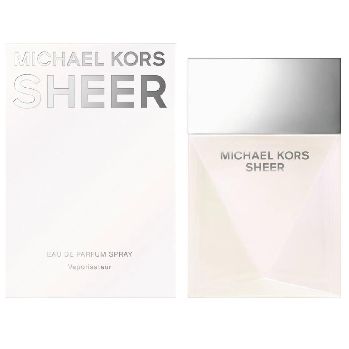 Michael Kors Sheer Women Perfume 100ml-3.4oz Edp Spray Rare BU55