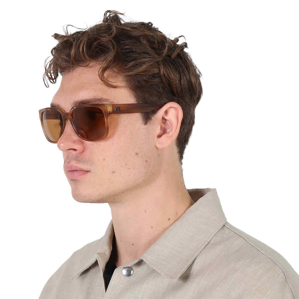 Michael Kors Washington Amber Square Men`s Sunglasses MK2188 312293 57