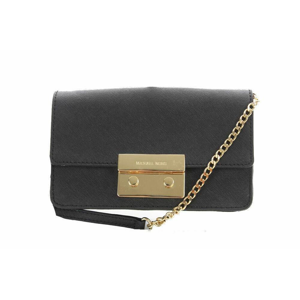 Michael Kors Black Chain Crossbody Leather