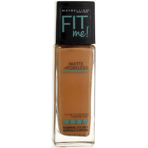6 Pack Maybelline Fit Me Foundation Classic Tan 335 Spf 0 1 fl oz