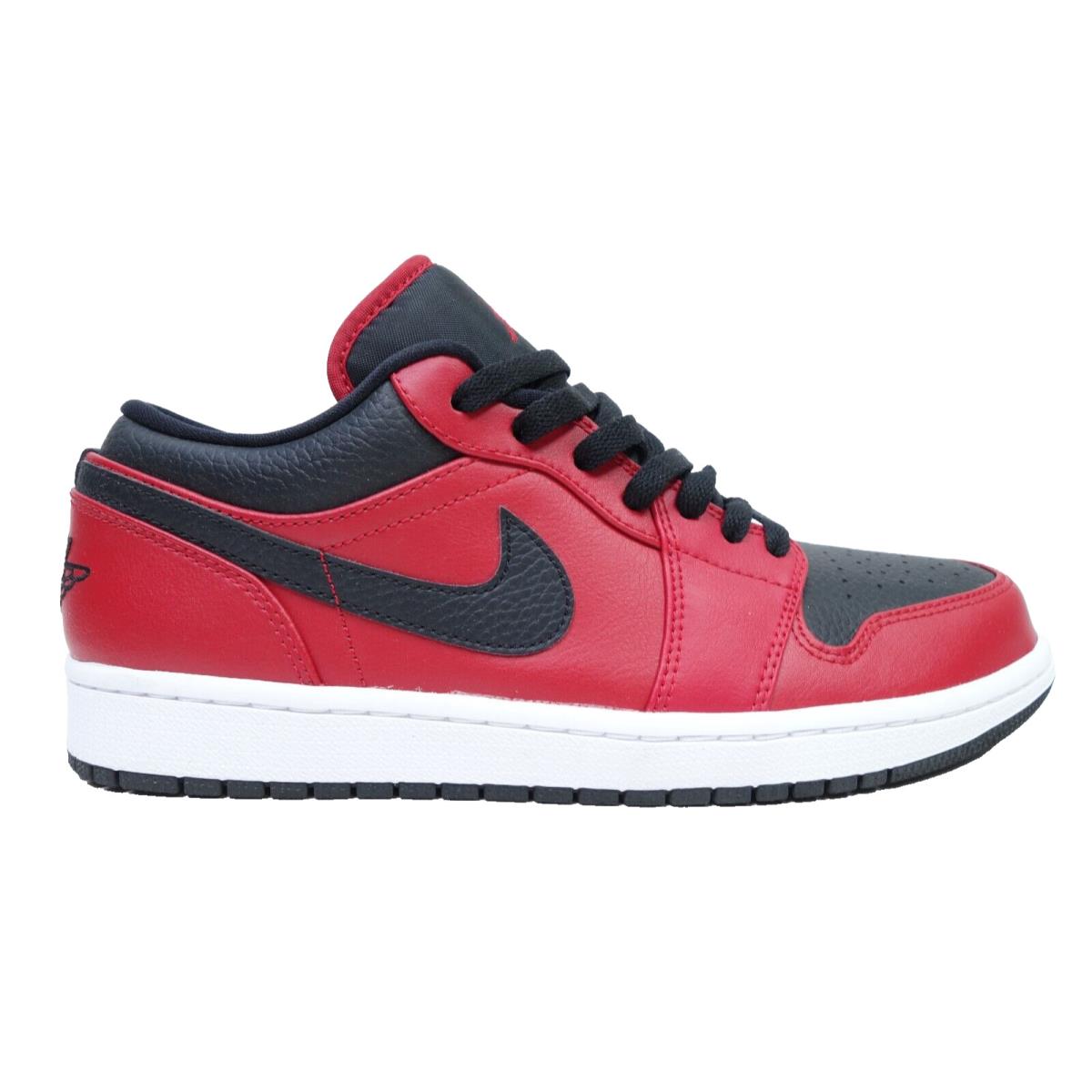 Nike Air Jordan 1 Low Reverse Bred Shoes 553558-128 Men Size 9