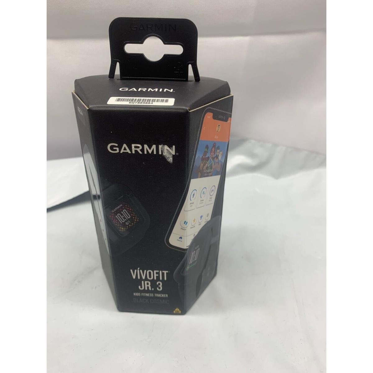 Garmin Vivofit JR 3 Kid`s Interactive Activity Tracker- Cosmic Black