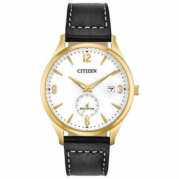 Citizen Men`s Eco-drive Classic Gold-tone Stainless Steel Watch BV1112-05A