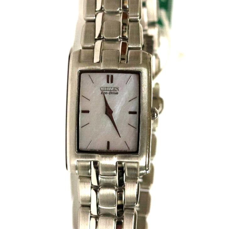 Citizen Eco-drive Women`s Stainless Watch with Mop Dial EG3180-51D