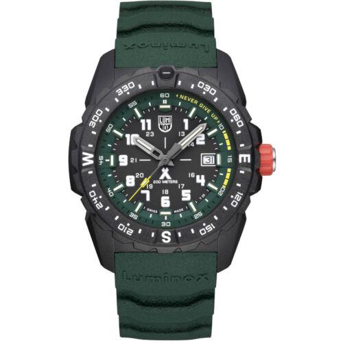 Luminox Men`s Watch Bear Grylls Survival Rotating Bezel Green Strap XB.3735