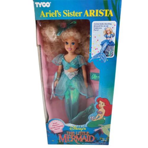 Vintage 90`s Tyco Disney`s The Little Mermaid Ariel`s Sister Arista Doll 1806