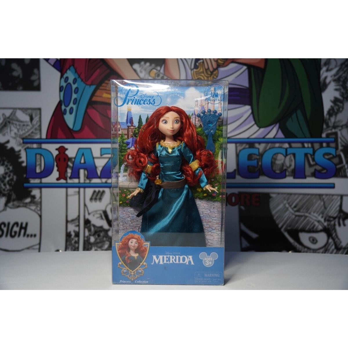 Disney Parks Disney Princess Merida Doll with Hair Brush Brave Pixar Princess