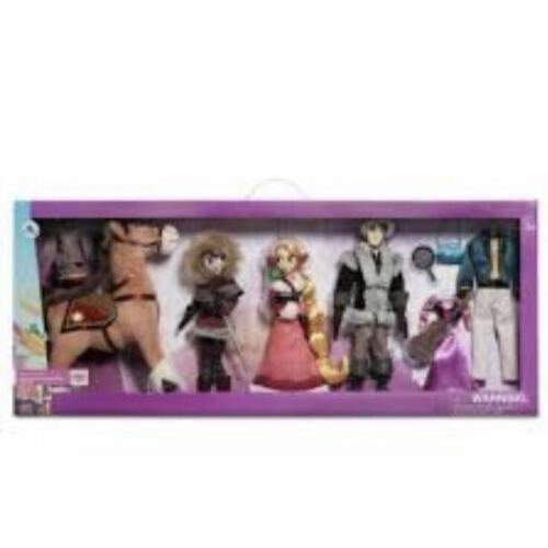 Disney Tangled The Series Deluxe Doll Set Rapunzel Flynn Rider Cassandra Fidella