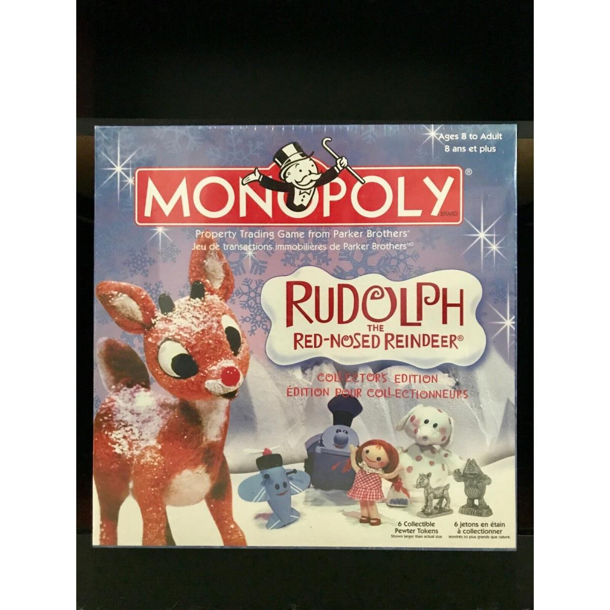Rudolph The Red-nosed Reindeer Monopoly Collector`s Edition