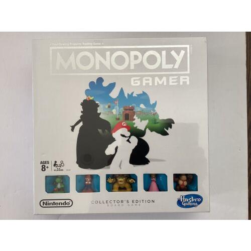 Nintendo Monopoly Gamer Collector`s Edition Board Game Mario Hasbro