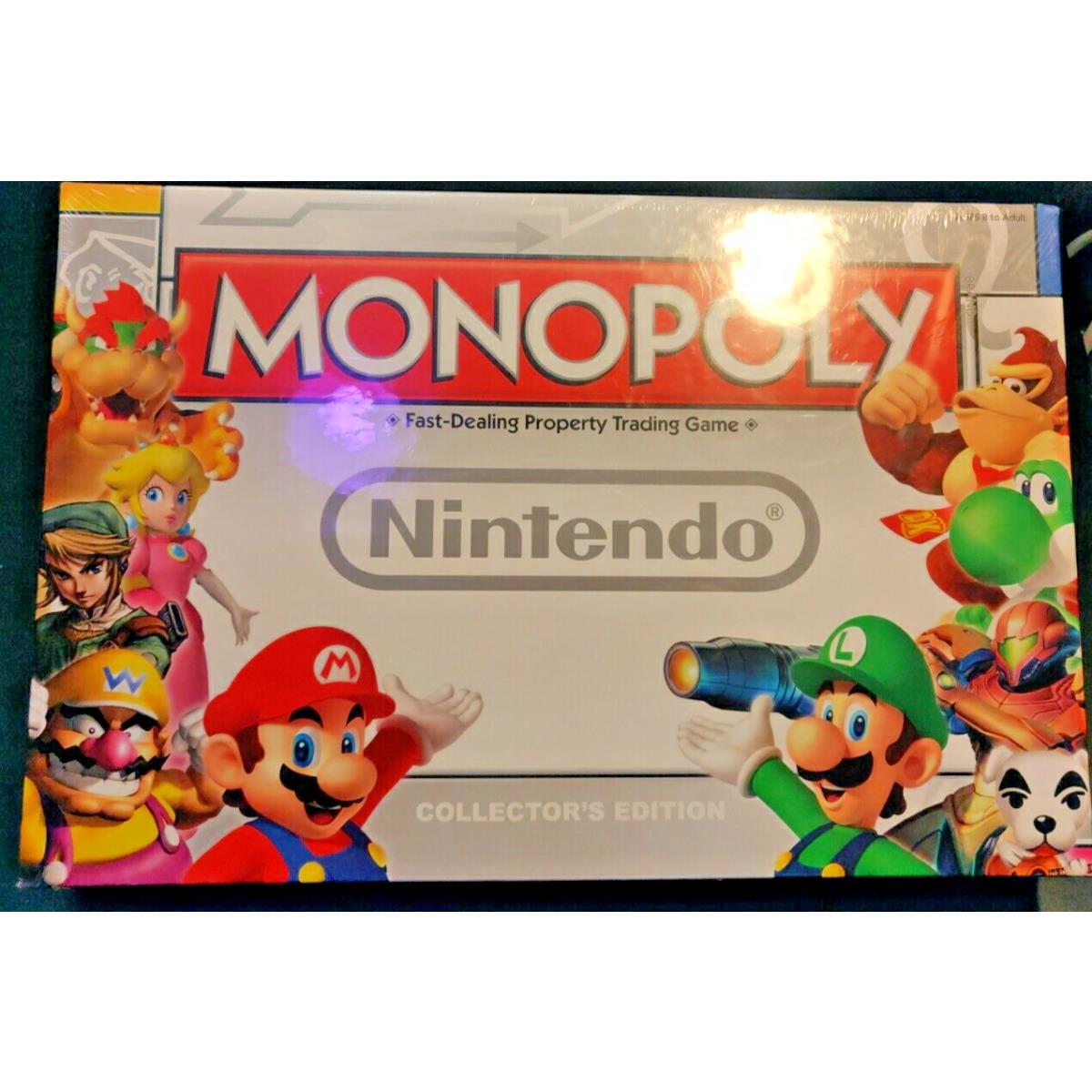 Nintendo Collector`s Edition Monopoly Hasbro 2014 Usa Nisp