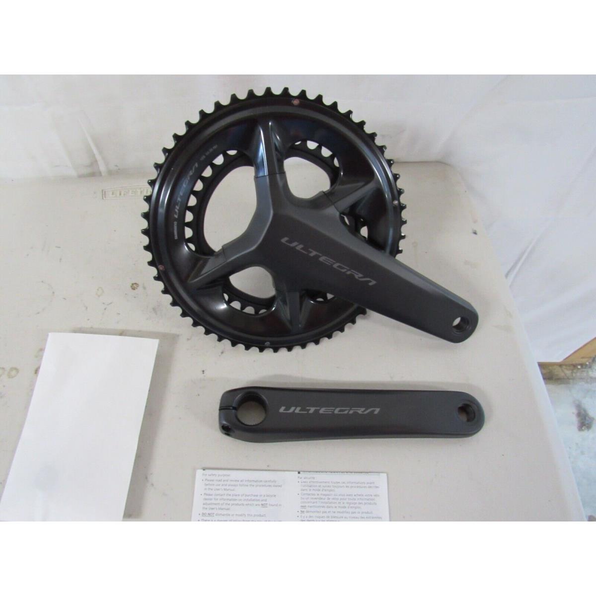 Shimano Ultegra FC-R8100 12spd Crankset 172.5mm 52-36T